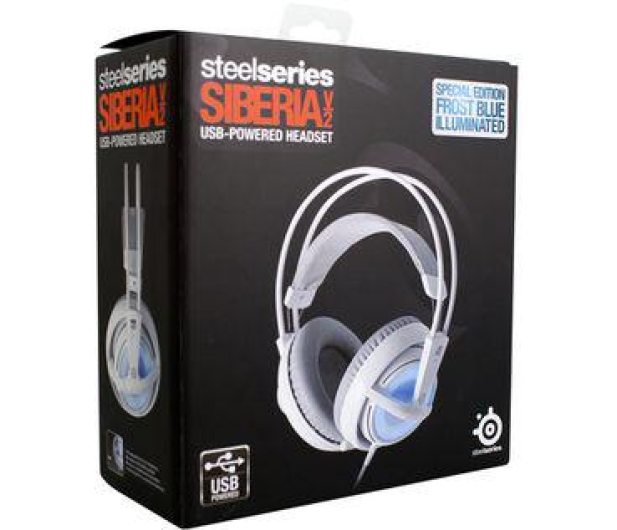SteelSeries Siberia V2 Frost Blue (USB) - 104265 - zdjęcie 4